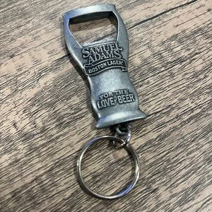 Samuel Adams Boston Lager Metal Bottle Opener Keychain
